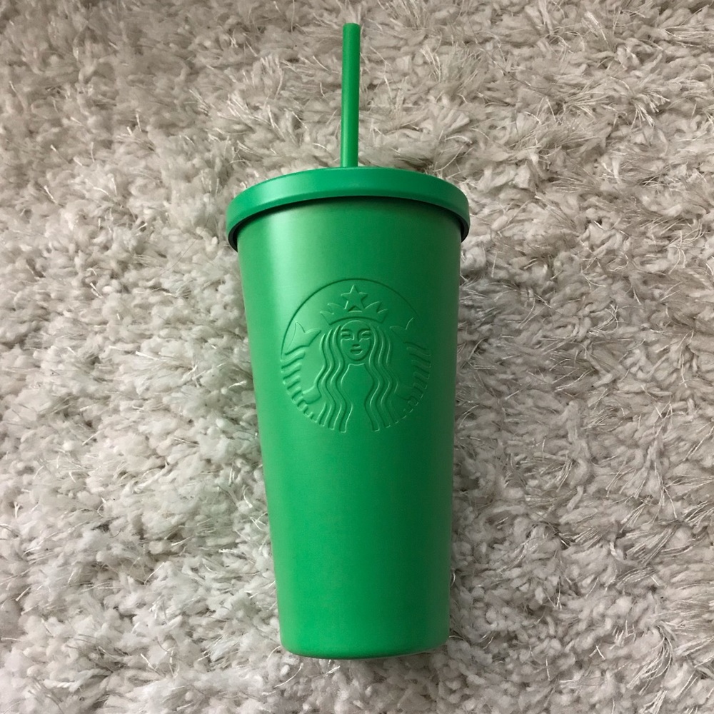 🎉HP NEW Starbucks 2016 Kelly Green Matte Tumbler - Picture 1 of 5